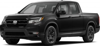Black Edition pickup truck with crew cab and bold front grille.