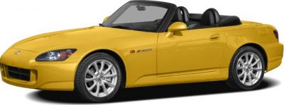 Yellow convertible sports car with alloy wheels and sleek design