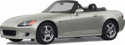 Side profile of a convertible sports roadster with alloy wheels and open roof.