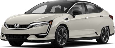 Futuristic front design with distinctive LED headlights