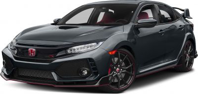 Aggressive front view with sporty design and black wheels