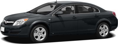 Side profile showing mid-size four-door sedan with alloy wheels