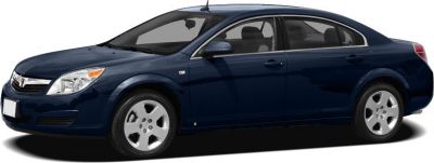 Front side profile of blue sedan with alloy wheels