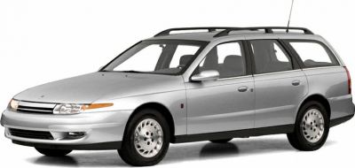 2000 Saturn LW 3/4 front-left view