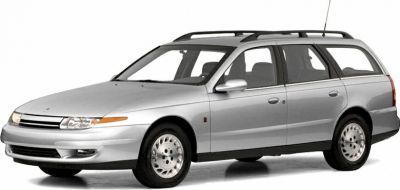Silver station wagon with roof rails and front grille design