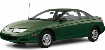 Green compact 4-door sedan with aerodynamic front and curved body