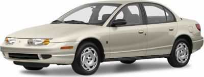 1996 Saturn SL (55-Type) 3/4 front-left view