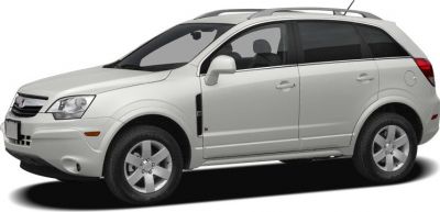 Side profile of a compact SUV with five doors and alloy wheels.