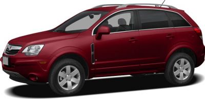 Side profile of an SUV with roof rails and alloy wheels