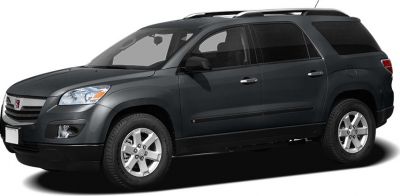 Side profile of an SUV with roof rails and alloy wheels