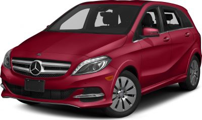 Front quarter view showcasing sleek headlights and distinctive grille design.