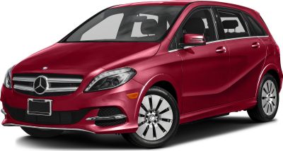 Red compact hatchback with alloy wheels and modern headlights