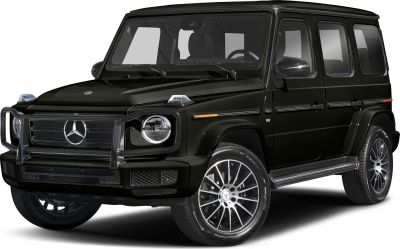 Long-body SUV with front grille guard and multi-spoke alloy wheels