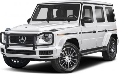 Front grille guard and multi-spoke alloy wheels of a rugged SUV