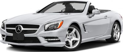 Convertible with LED headlights and five-spoke alloy wheels.