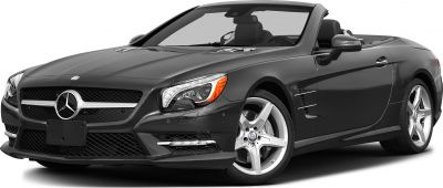 Convertible sports car front, modern headlights, alloy wheels