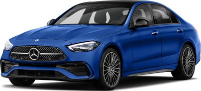 Front grille and alloy wheels of modern luxury sedan