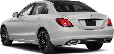 Rear view with LED taillights and dual chrome exhaust tips