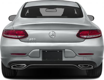 Rear view with LED taillights and dual exhaust tips
