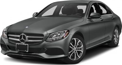 Front angle of sedan with signature grille and clear headlights