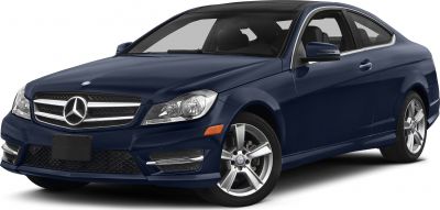 Luxury coupe with LED headlights and alloy wheels