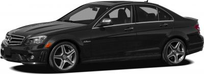 2007 Mercedes-Benz C-class (W204) 3/4 front-left view