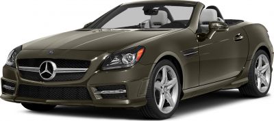 Convertible roadster front side view with alloy wheels