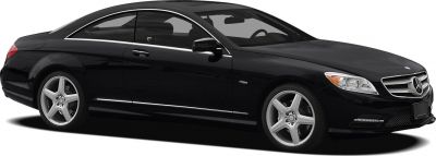 Sleek luxury coupe with aerodynamic shape and premium alloy wheels