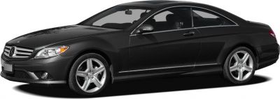 Black luxury sedan with alloy wheels and sleek streamlined profile