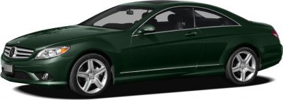 Two-door coupe with sleek shape and alloy wheels side profile