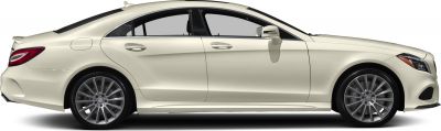 Sleek side profile and alloy wheels of a luxury coupe