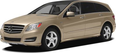 Front-side angle of a long minivan with luxury styling