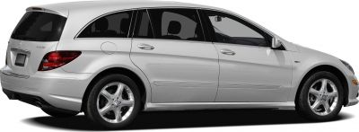 Luxury long station wagon with alloy wheels side profile