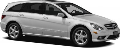 Side profile of long wheelbase luxury MPV with alloy wheels