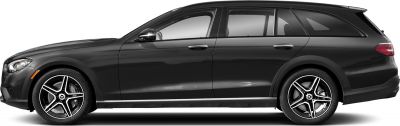 SUV-styled wagon side profile with alloy wheels