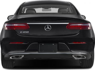 Rear view with sleek taillights and dual exhausts
