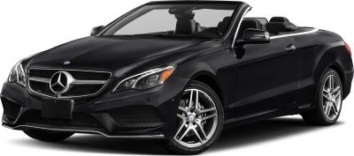 Black convertible with LED headlights and silver alloy wheels