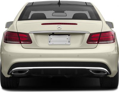 Rear view with taillights and dual exhaust outlets