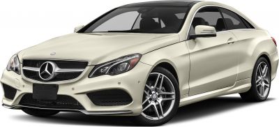 Front side view of a sporty coupe with detailed rims and sharp headlights