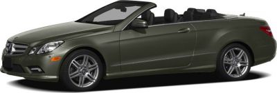 Side view of a luxury convertible with alloy wheels and open roof