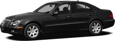 Black sedan with alloy wheels and sunroof side profile