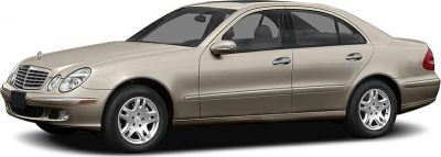 Side profile of a four-door luxury sedan with alloy wheels.