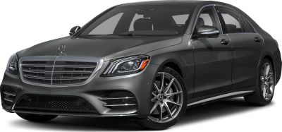 Front and side view with distinctive grille, LED headlights, and alloy wheels