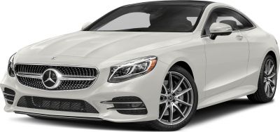 Front view with sporty grille and elegant headlights