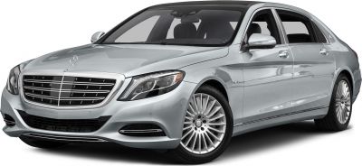 Front grille and side profile of a luxury sedan with multi-spoke alloy wheels