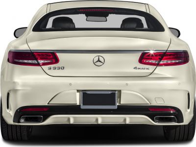 Rear view with LED taillights and dual exhaust