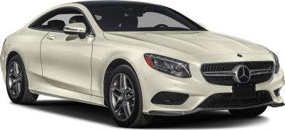 Sleek luxury coupe with alloy wheels and LED headlights