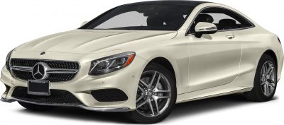 Front and side profile of coupe with LED headlights and alloy wheels