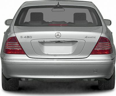 Rear view showing taillights, badge, and trunk design