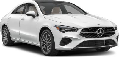 Front view showing sleek grille and modern LED headlights